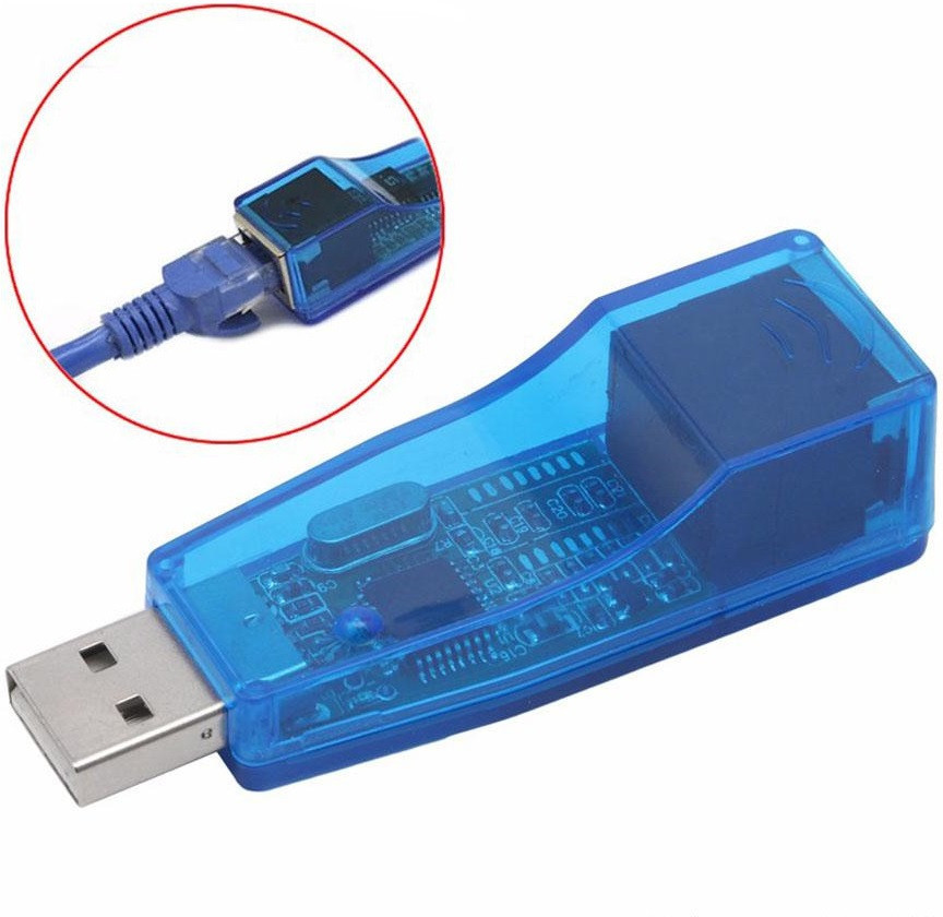 Конвертер адаптер USB2.0-LAN(RJ45) сетевая карта - фото 3 - id-p38223845