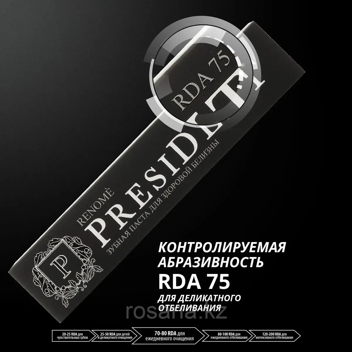 PresiDENT Renome зубная паста 75мл