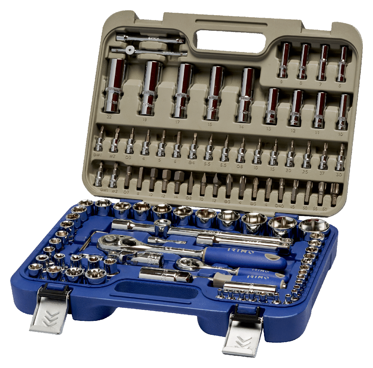 Набор торцевых головок с принадлежностями 1\4"&1\2" - фото 1 - id-p76794142
