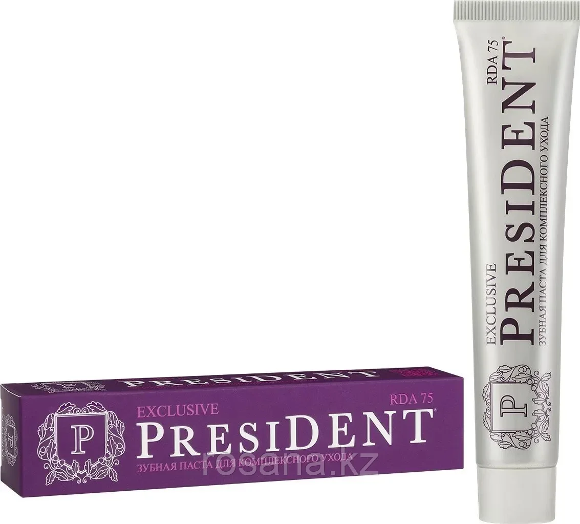 PresiDENT Exclusive зубная паста 75 мл - фото 9 - id-p39776985