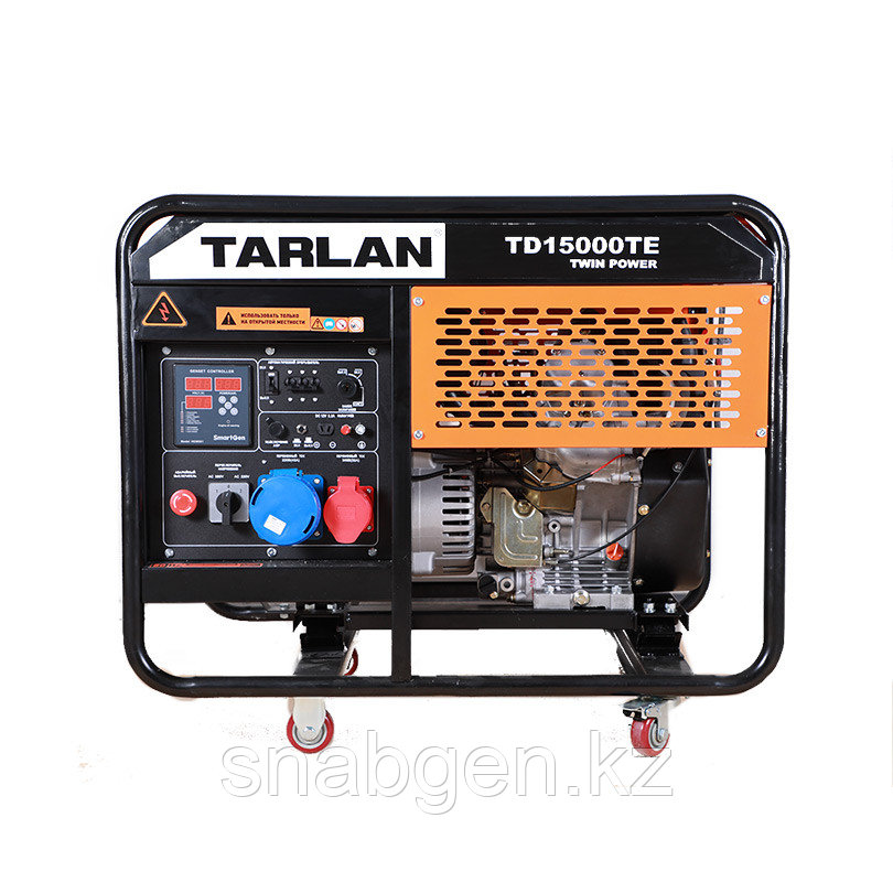 Профессиональный дизельный генератор TARLAN TD15000TE