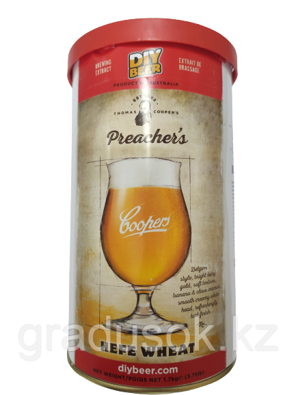 Солодовый экстракт Coopers Preacher's Hefe Wheat Beer 1,7 кг