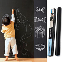Доска-стикер для рисования мелом  | Детская доска для рисования 45*200 см