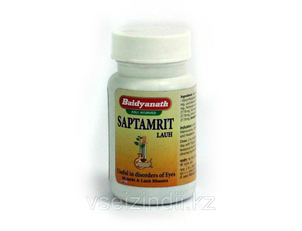 Саптамрит лауч, Saptamrit Lauh 40табл, для здоровья глаз - фото 1 - id-p95899323