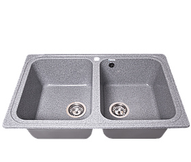 Кухонная мойка GranAlliance G-53,темно-серый