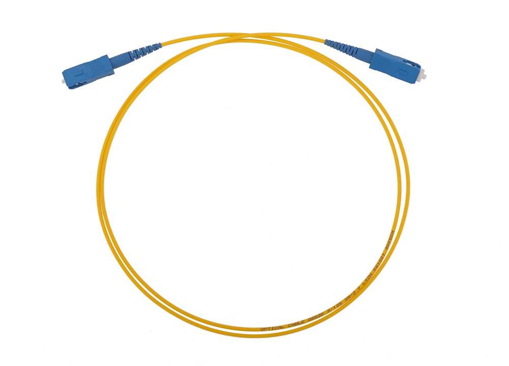 Оптический шнур  Patchcord SC/UPC-SC/UPC G.657A1 3mm simplex LSZH - 1M