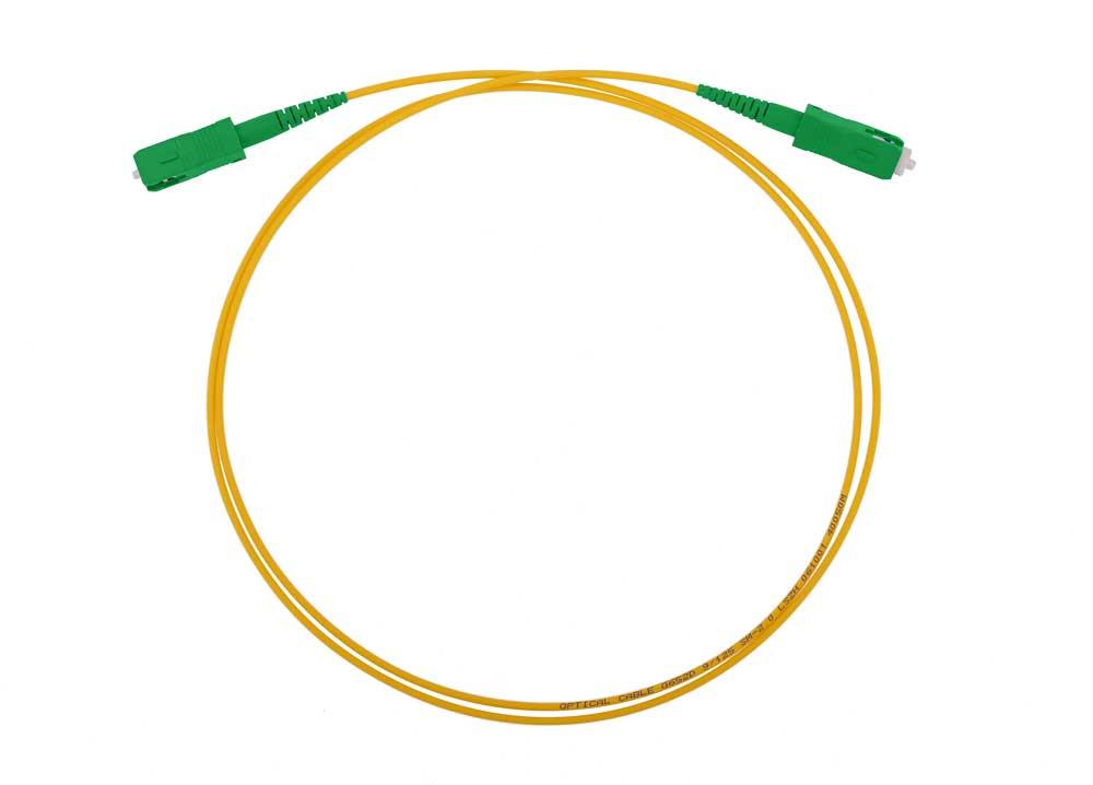 Оптический шнур Patchcord SC/APC-SC/APC 3mm simplex LSZH - 3M