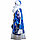 Новогодний костюм Деда мороза "Царский", синий., фото 4