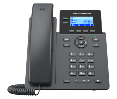 Grandstream GRP2602P IP телефон, PoE, без БП, 4 SIP аккаунта, 2 линии, есть подсветка экрана - фото 3 - id-p95921389