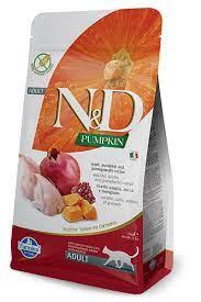 Фармина N&D Cat Pumpkin перепел и тыква, 0,3кг