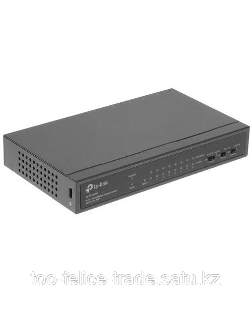 TP-Link TL-SF1009P 9-портовый настольный 10/100 Мбит/с коммутатор с 8 портами PoE+