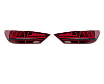 Задние фонари на Lexus ES 2012-18 дизайн 2021 (Красные)