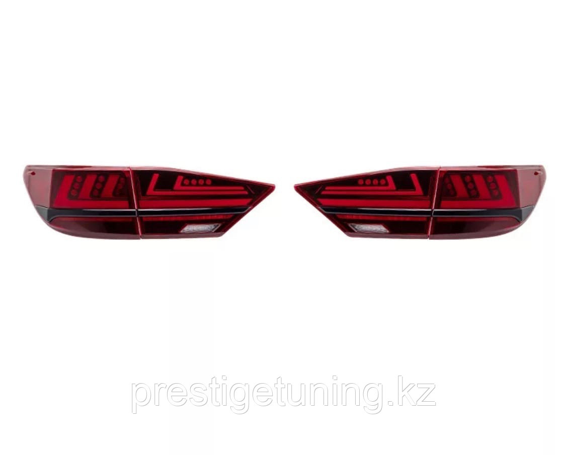 Задние фонари на Lexus ES 2012-18 дизайн 2021 (Красные), фото 1