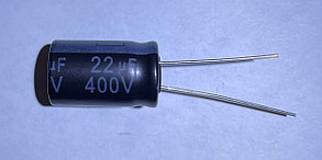 Электролитический конденсатор ELCAP 22mF 400V 105C 13.0*20.0 YAG RADIAL