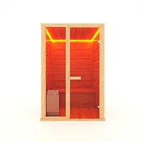 Финская сауна 3-м. 1,8*1,05*2 м. / прямая