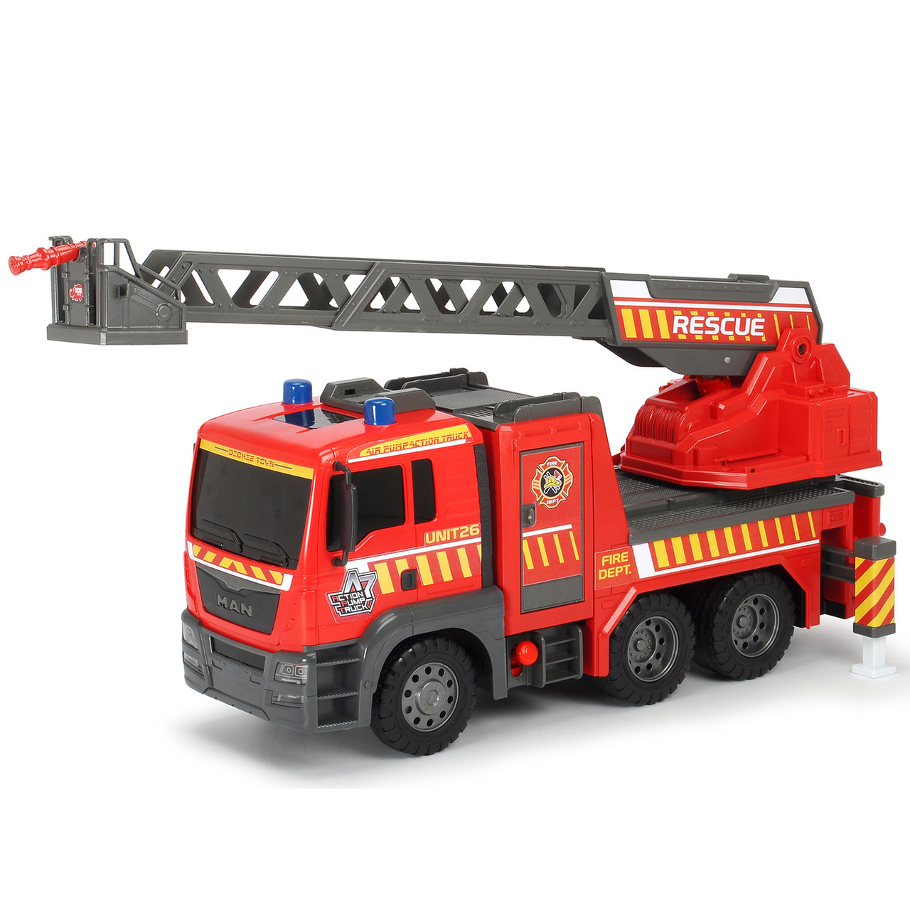 Dickie Toys Пожарная машинка MAN, 54 см (свет, звук) - фото 1 - id-p95908781