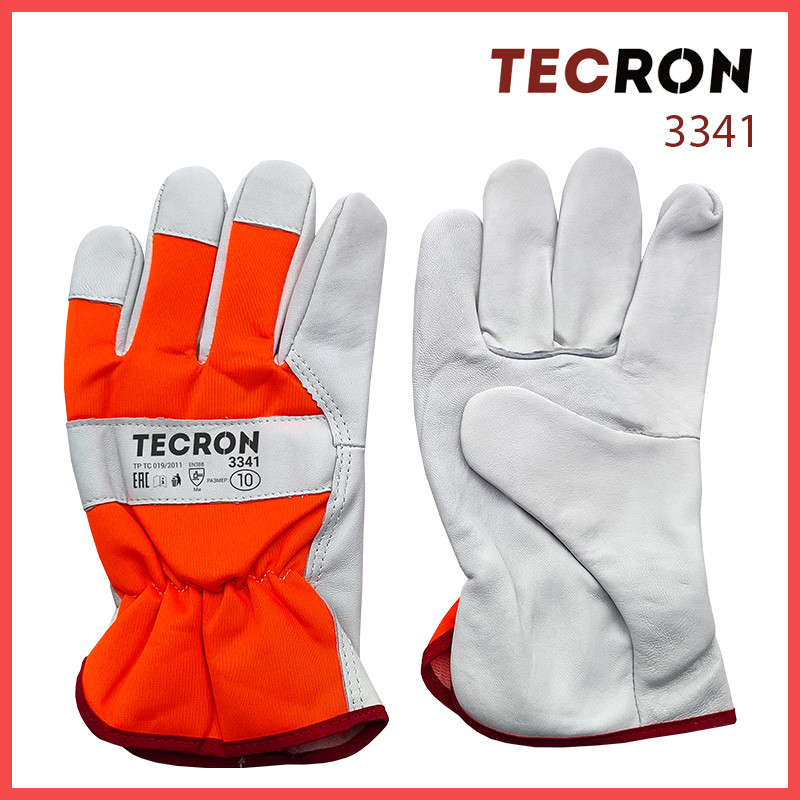 Кожаные перчатки Tecron 3341