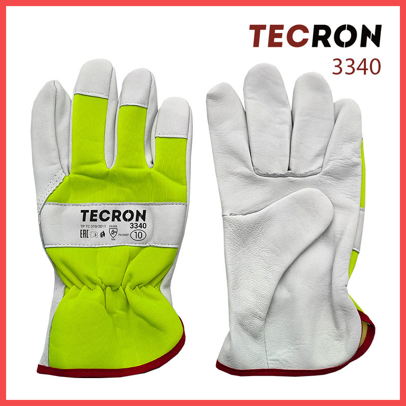 Кожаные перчатки Tecron 3340
