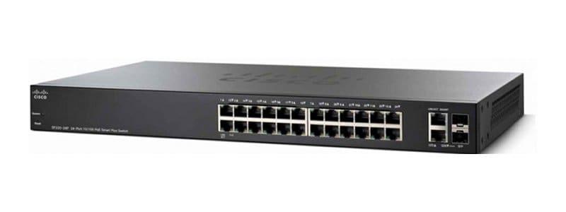 Коммутатор SF220-24P 24-Port 10/100 PoE Smart Switch - фото 1 - id-p95937192