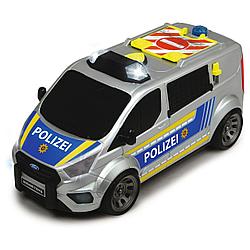 Dickie Toys Машинка полицеский минивэн Ford Transit, 28 см (свет, звук)