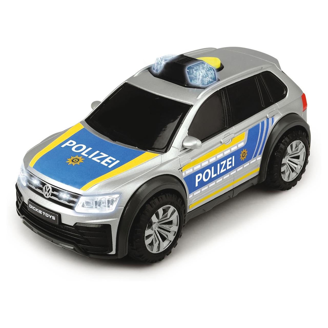 Dickie Toys Машинка полицейский автомобиль Volkswagen Tiguan R-Line, 25 см (свет, звук) - фото 1 - id-p95908774