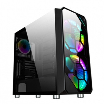 Компьютерный корпус Xigmatek  EN46409 ZEST черный, фото 1