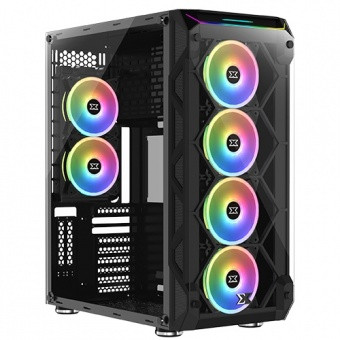 Компьютерный корпус Xigmatek EN46416 Overtake черный, фото 1