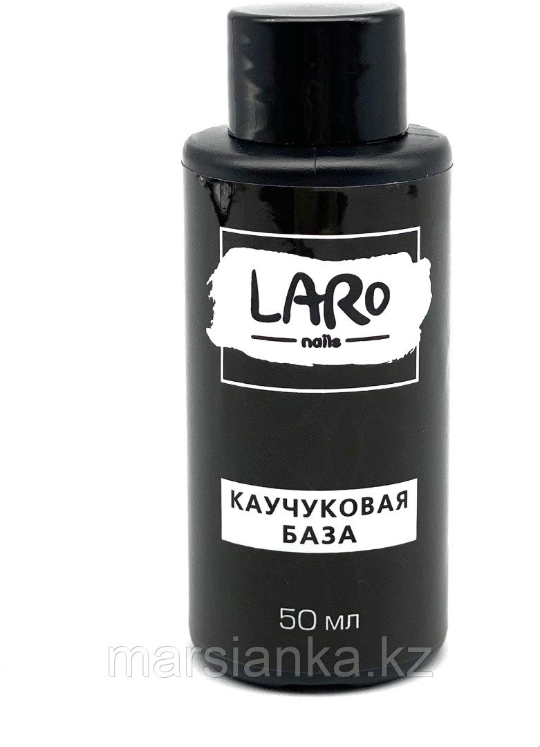 База LARO Nails (прозрачная каучуковая база), 50мл