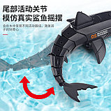 Плавающая акула на радиоуправлении Oubaoloon синий, фото 2