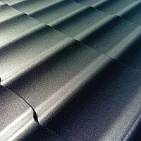 Металлочерепица СуперМонтерей Матовый Dark Grey 0,50мм 95945766 Металлочерепица СуперМонтерей Матовый Dark Grey 0,50мм