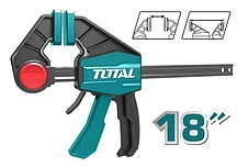 THT1340603Струбцины тип пистолет 63/450 "TOTAL"