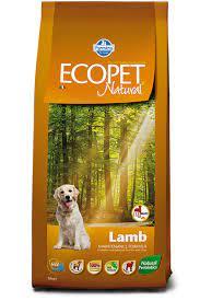 Фармина Экопет Natural Lamb д/взрослых собак ягненок, 12кг