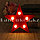 Светильник Звезда ночник красная звезда 17 x 17 см 5 ламп (на батарейках), фото 6