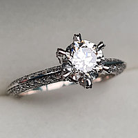 Cертификат IGI 2.07Ct I1/I, EX-Cut Золотое кольцо с бриллиантом 81197 Cертификат IGI 2.07Ct I1/I, EX-Cut Золотое кольцо с бриллиантом