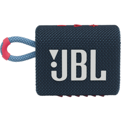 Колонки JBL GO 3 (1.0) - Blue-Pink, 4.2Вт, 110Hz-20kHz, 85dB, Bluetooth, USB