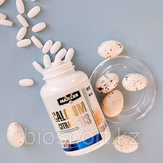 Maxler Calcium Citrate + D3, 60 таблеток - фото 2 - id-p95961785