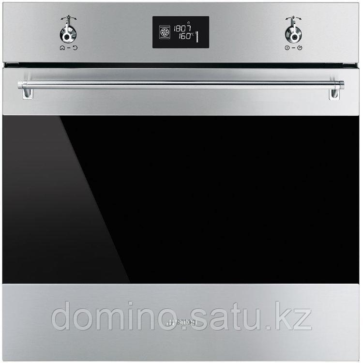 Духовой шкаф Smeg SO6302S3PX комбинированный с пароваркой