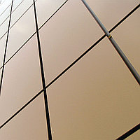 Металлический фасад из алюминия или оцинкованной стали