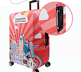 Чехол для чемодана "Travel Go", р-р М, фото 3