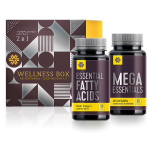 Комплекс витаминов, минералов WELLNESS BOX