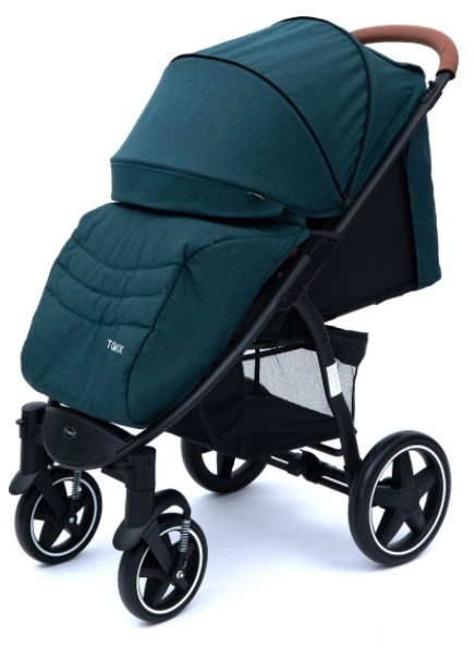 Прогулочная коляска Tomix Stella Dark green+Black