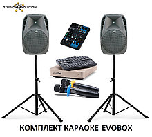 Караоке - комплект для дома EVOBOX+акустические системы Peavey