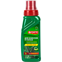 Bona Forte (красота) жидкое минеральное удобрение для фикусов и пальм, 285мл