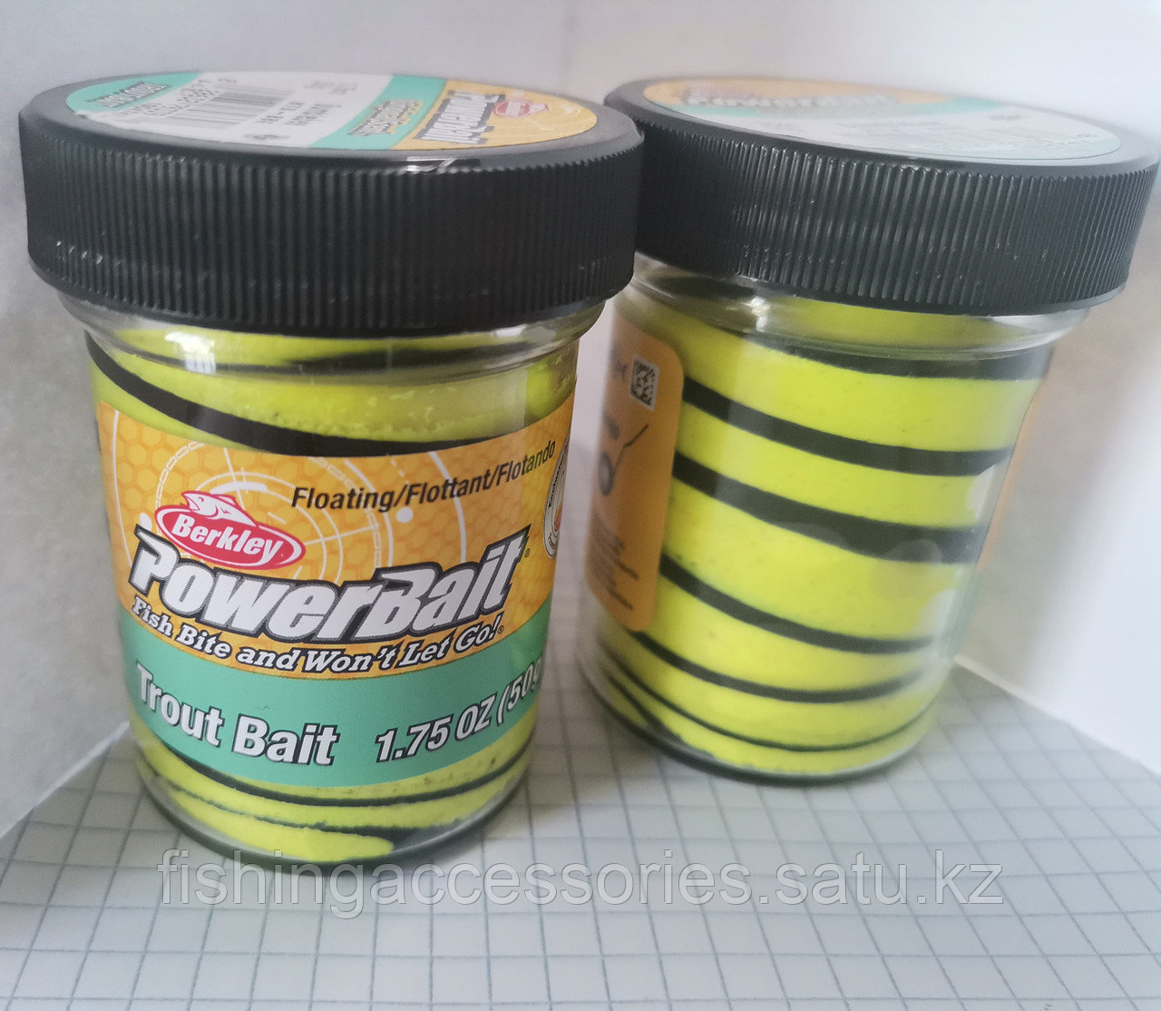 Паста форелевая Bumblebee BERKLEY черно жёлтая