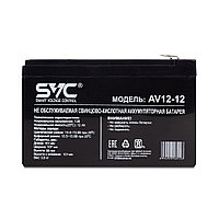 Аккумуляторная батарея SVC AV(VP)12-12 12В 12 Ач TVR1145 Аккумуляторная батарея SVC AV(VP)12-12 12В 12 Ач