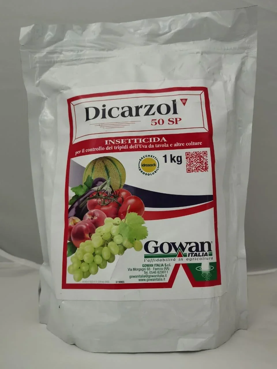 Инсектицид Дикарзол (форметанат 50%) Gowan 1 кг - фото 1 - id-p95976444