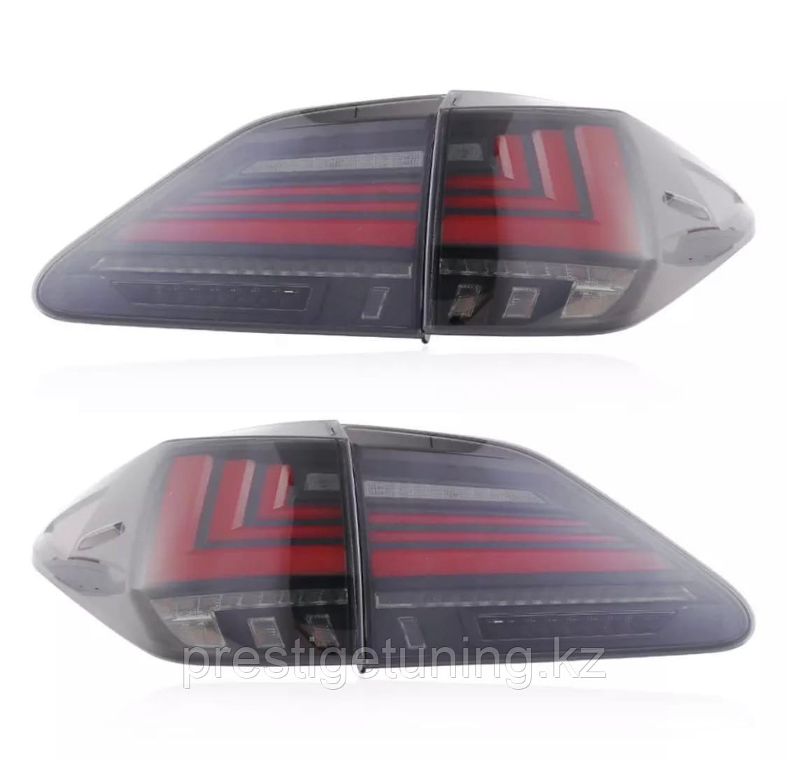 Задние фонари на Lexus RX 2009-15 дизайн 2021 (Красные), фото 1
