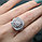 Золотое  кольцо с бриллиантами 2.28Ct VS2/I, EX-Cut, фото 2
