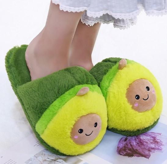 Тапочки авокадо