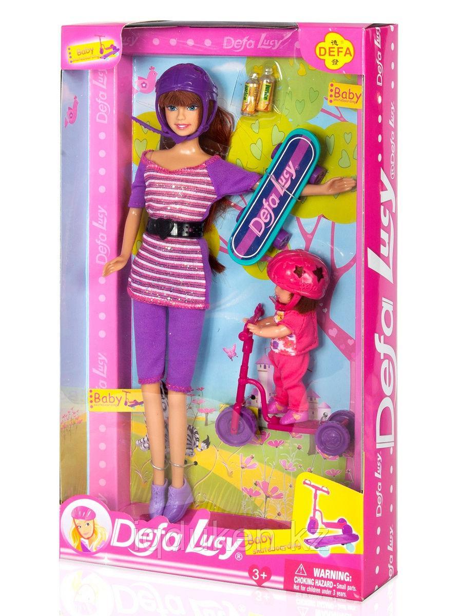 Кукла Defa lucy Спортсменки 2 куклы аксессуары - фото 1 - id-p95984154